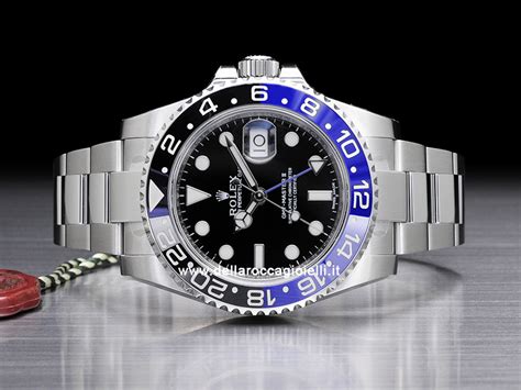 rolex gmt master ghiera ceramica blu e nera|gmt master 2.